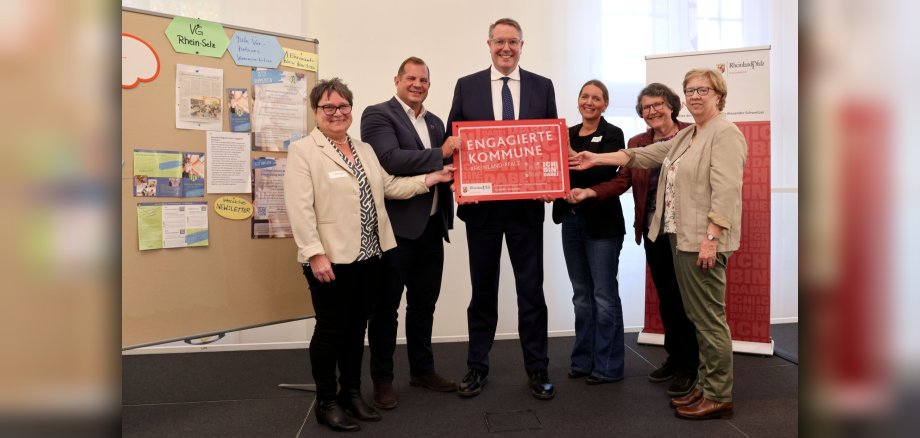 Verleihung an Team Ehrenamt