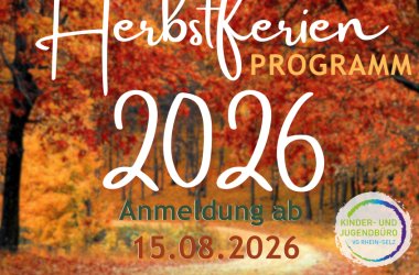 Flyer Herbstferienprogramm
