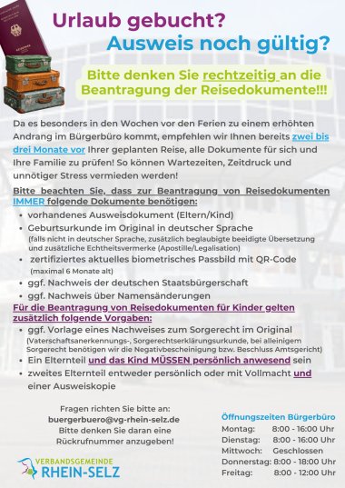 Ausweis Bürgerbüro Anzeige - 1