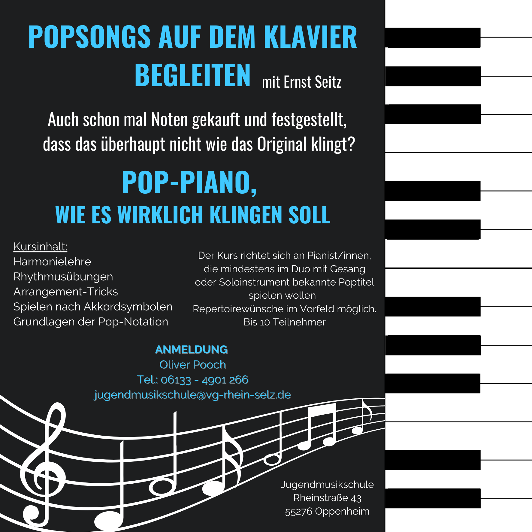 Flyer Jugendmusikschule