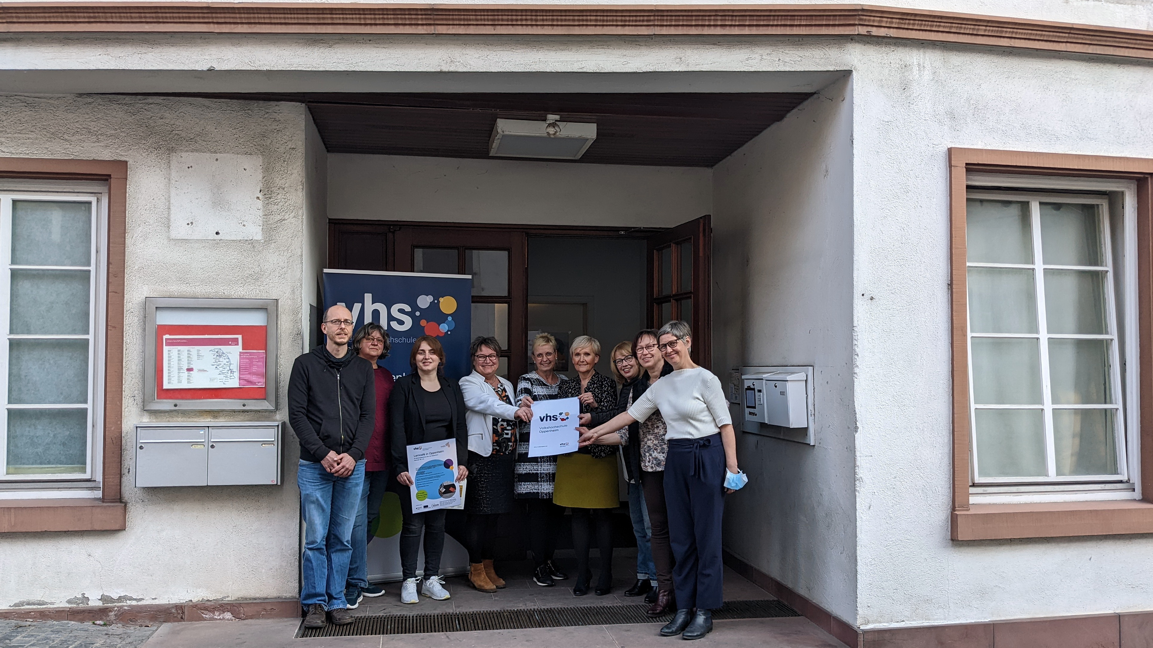 Eröffnung des Schulungsraums in Oppenheim