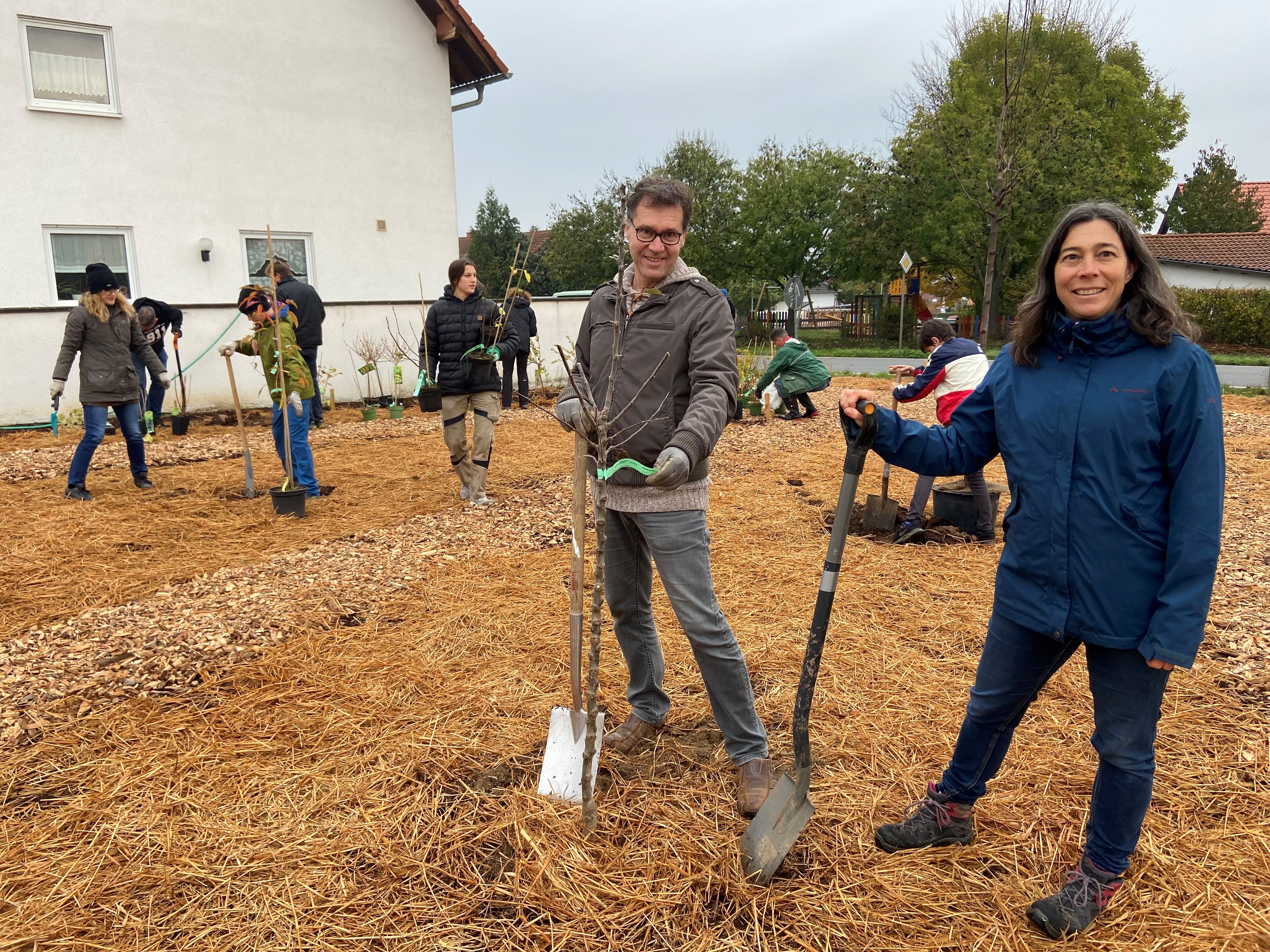 Pflanzaktion in Köngernheim