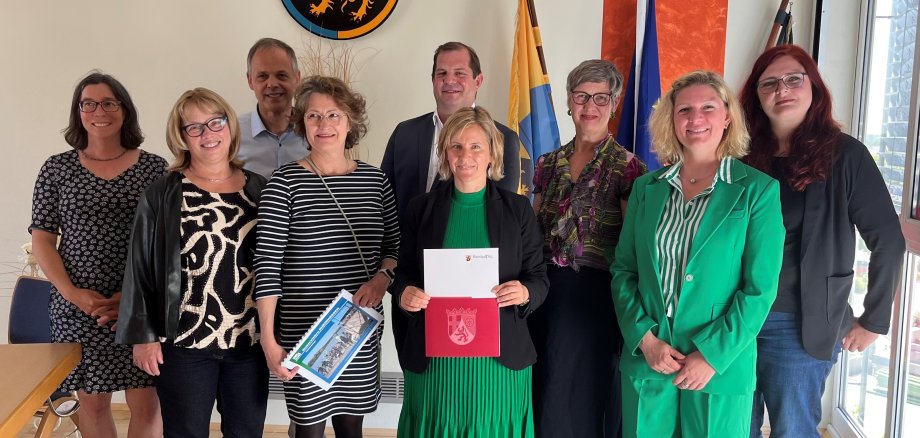 Übergabe Förderung