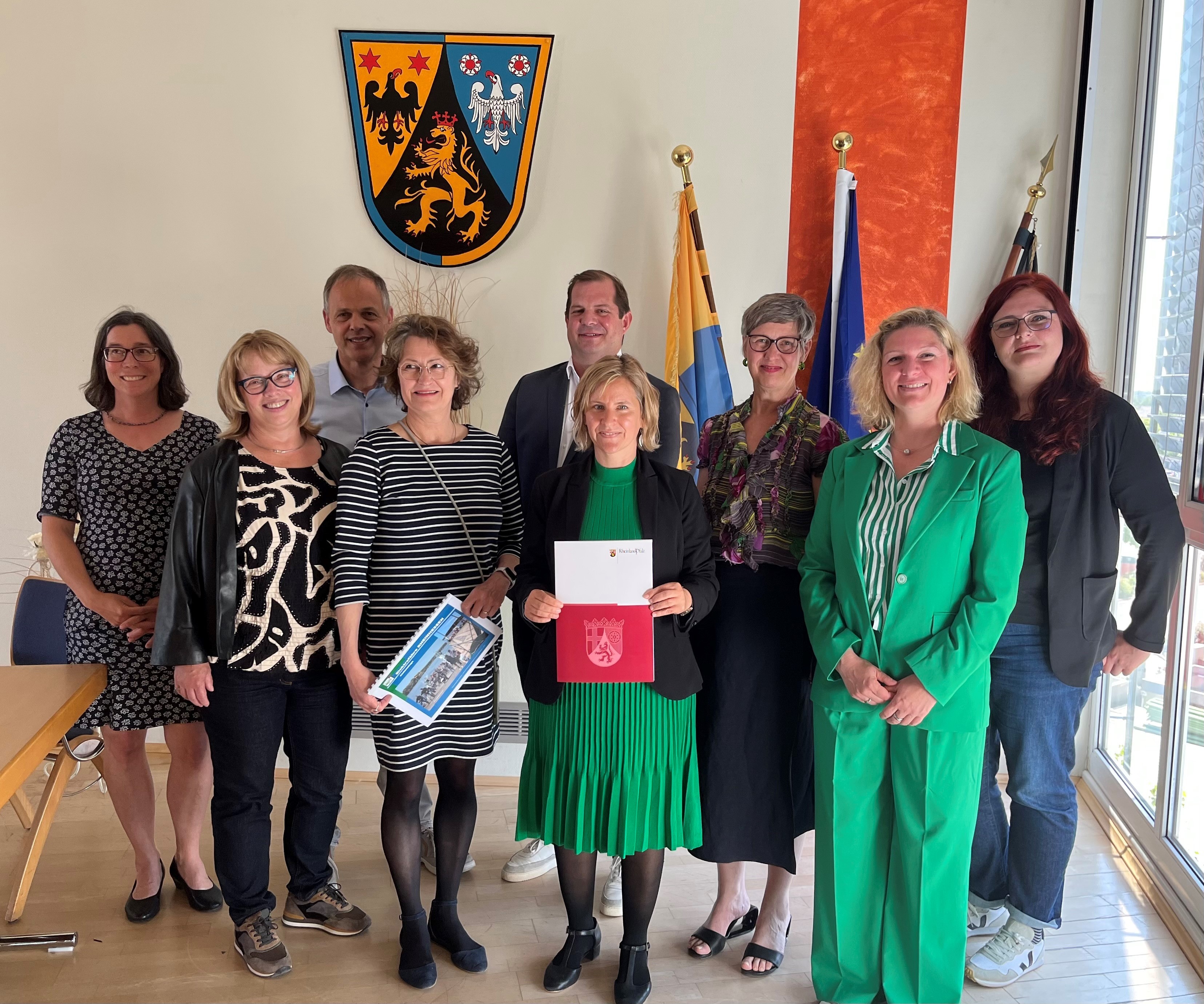 Übergabe Förderung