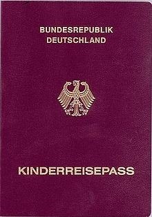 Kinderreisepass