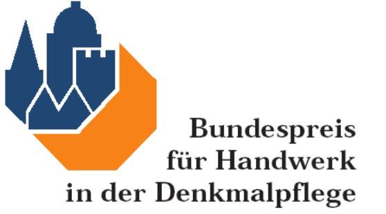 Bundespreis für Handwerk in der Denkmalpflege