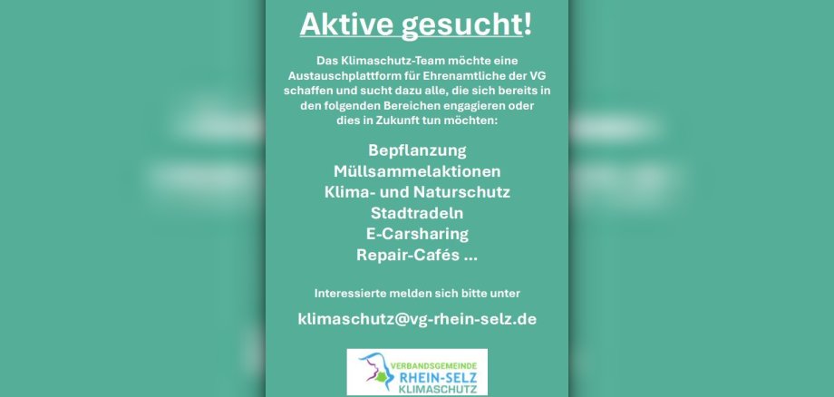 Aktive Gesucht