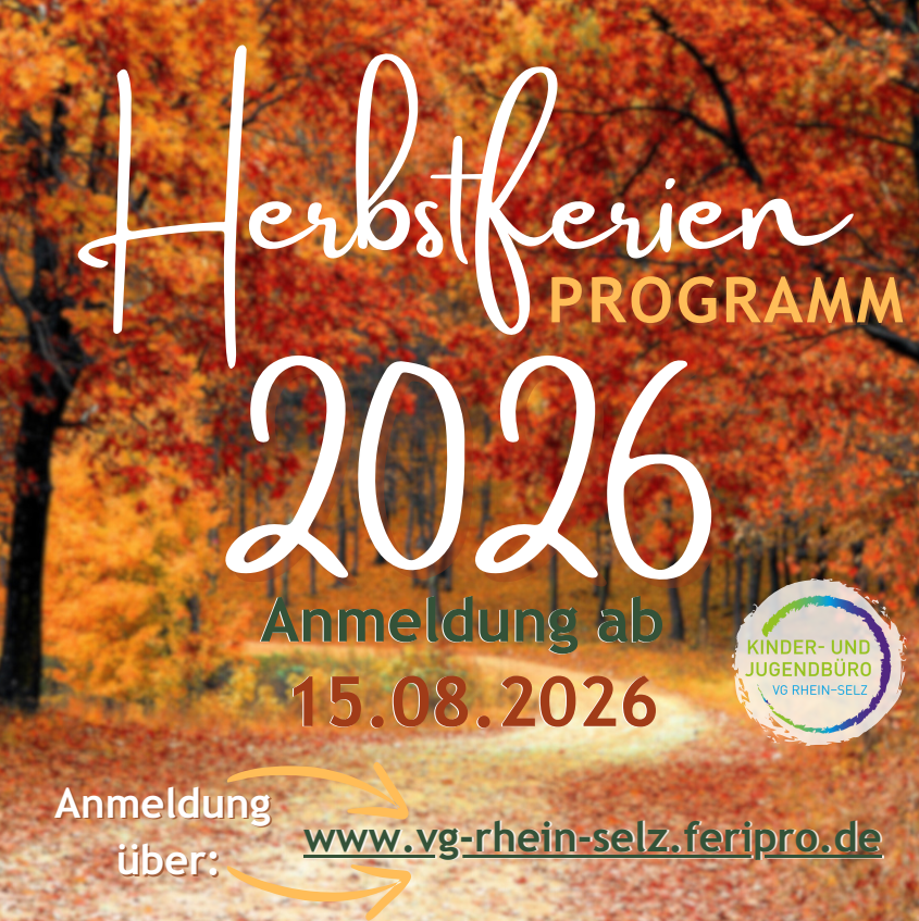 Flyer Herbstferienprogramm