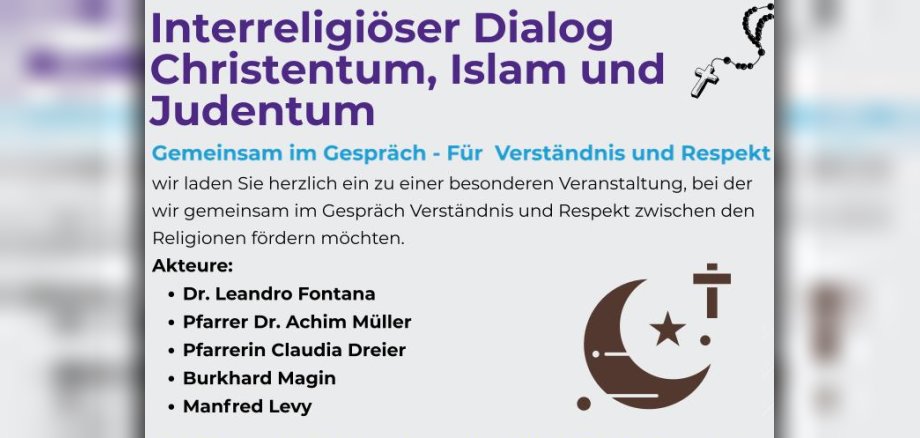 Interreligiöser Dialog